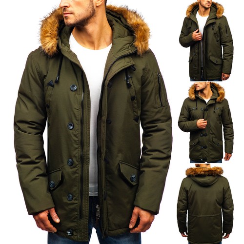 Winterjacke übergangs parka - winterjacke,