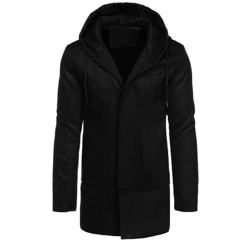 Herren mantel schwarz - herren,