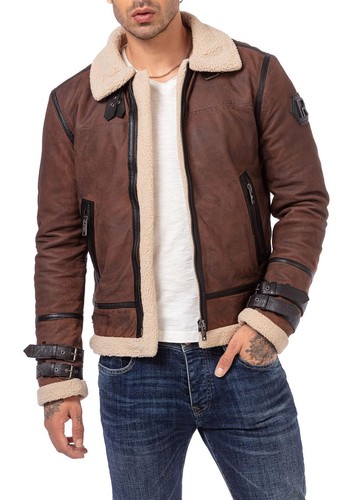 Redbridge herren lederjacke - herren,