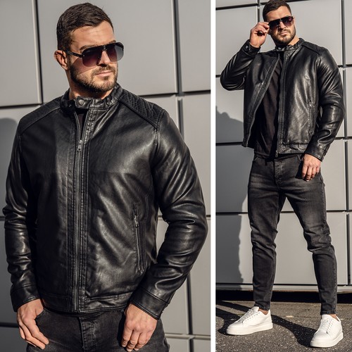 Winterjacke bikerjacke - winterjacke,
